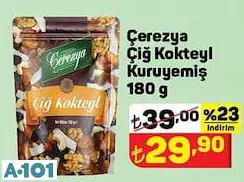 ÇEREZYA ÇİĞ KOKTEYL KURUYEMİŞ